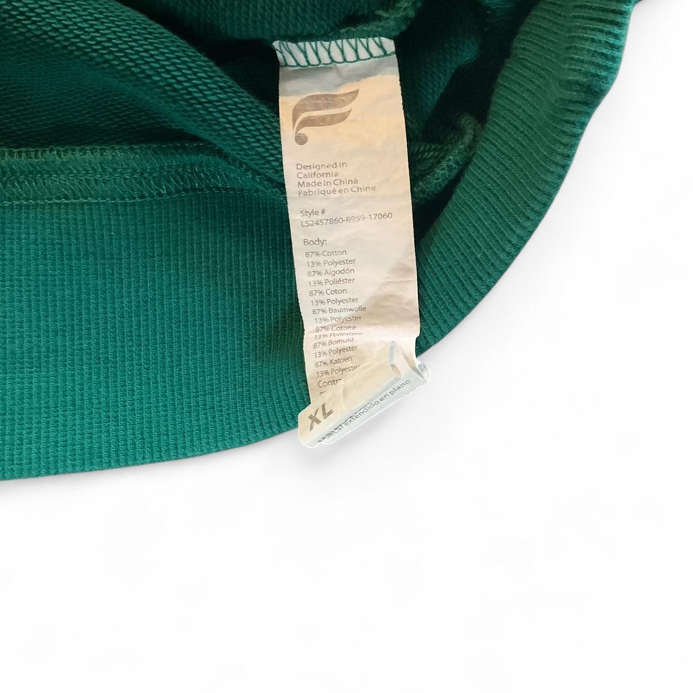 Fabletics Year Round Terry Half Zip Sweatshirt size XL - Picture 4 of 6